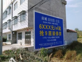 淅川墙体广告质量分析