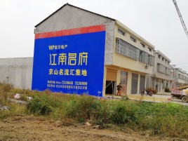淅川农村墙体广告在不同形式上面展现的不同特色